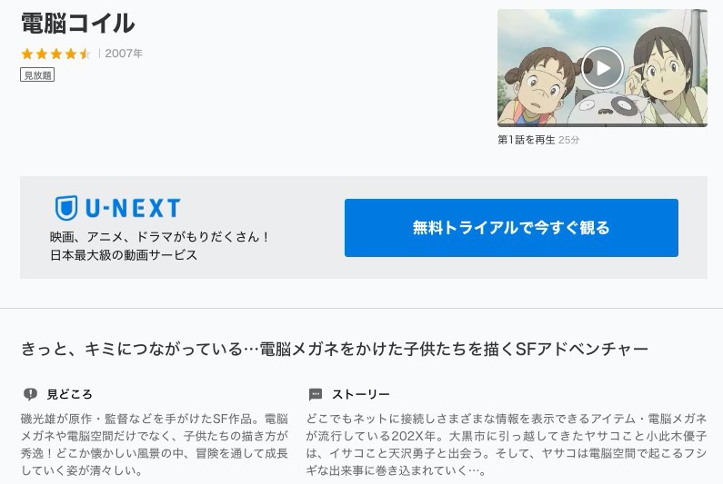 電脳コイルのアニメ動画を全話無料視聴できるサイトまとめ 午後のアニch アニメの動画情報や考察まとめ