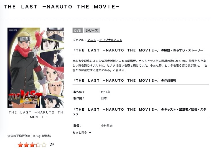 The Last Naruto The Movie の動画を無料フル視聴できるサイトまとめ 午後のアニch アニメの動画情報や考察まとめ