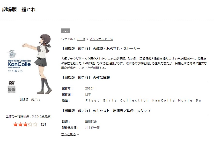 劇場版 艦これのアニメ動画を無料フル視聴できるサイトまとめ 午後のアニch アニメの動画情報や考察まとめ