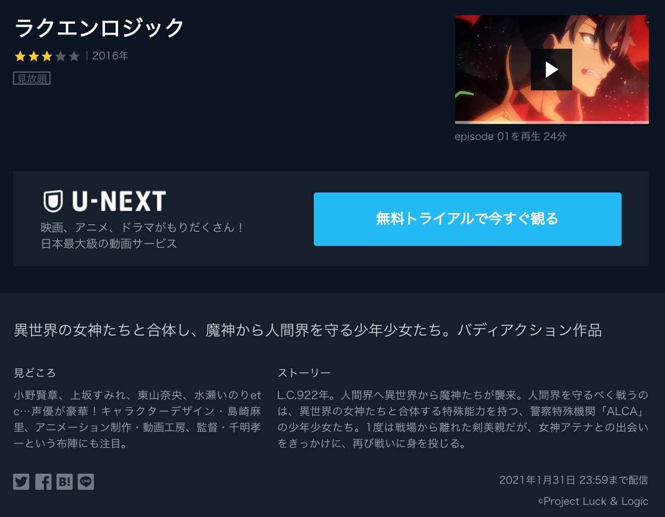 ラクエンロジックのアニメ動画を全話無料視聴できるサイトまとめ 午後のアニch アニメの動画情報や考察まとめ