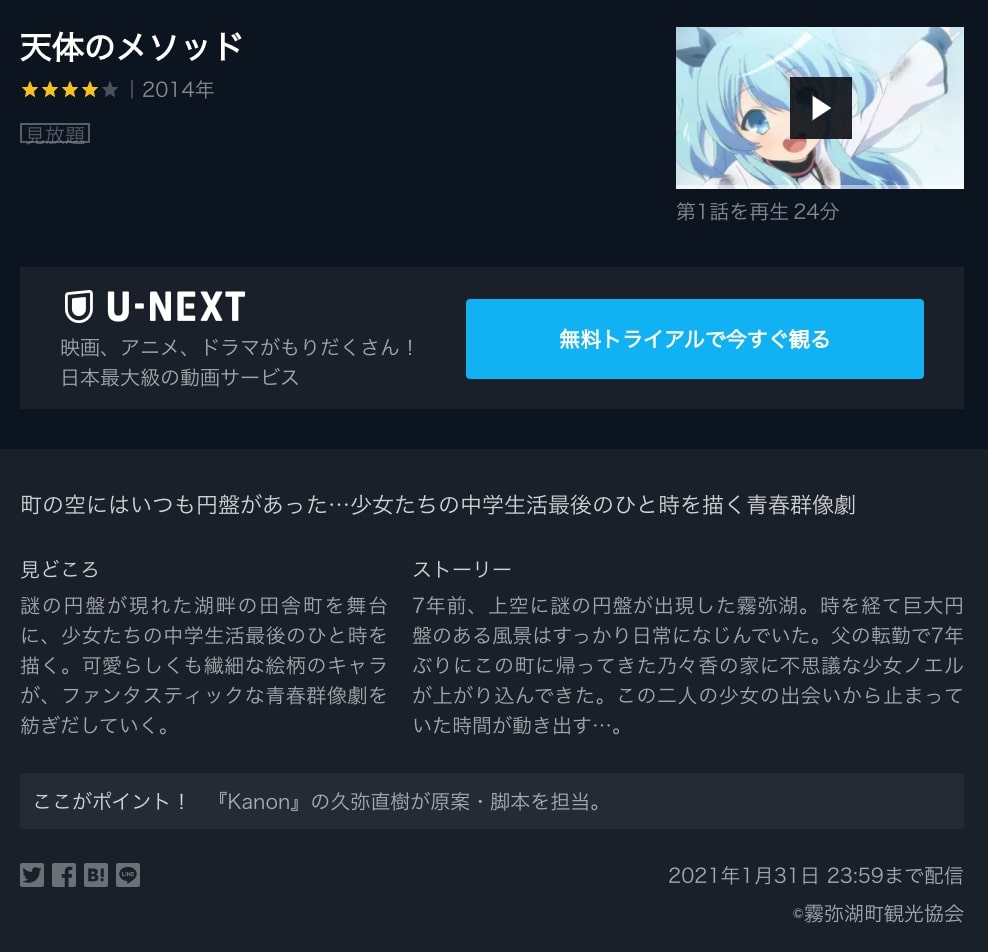 天体のメソッドのアニメ動画を全話無料視聴できるサイトまとめ 午後のアニch アニメの動画情報や考察まとめ