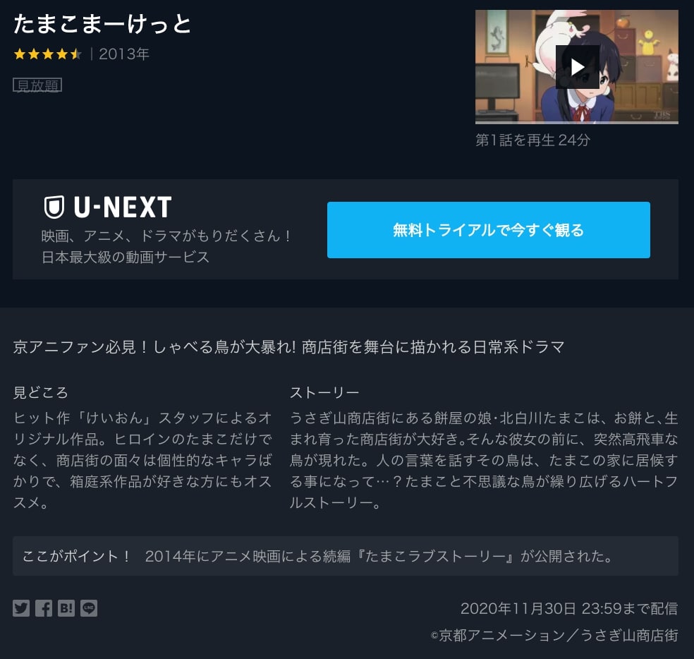 たまこまーけっとのアニメ動画を全話無料視聴できるサイトまとめ 午後のアニch アニメの動画情報や考察まとめ